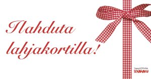 Sekahau lahjakortti ilahduttaa