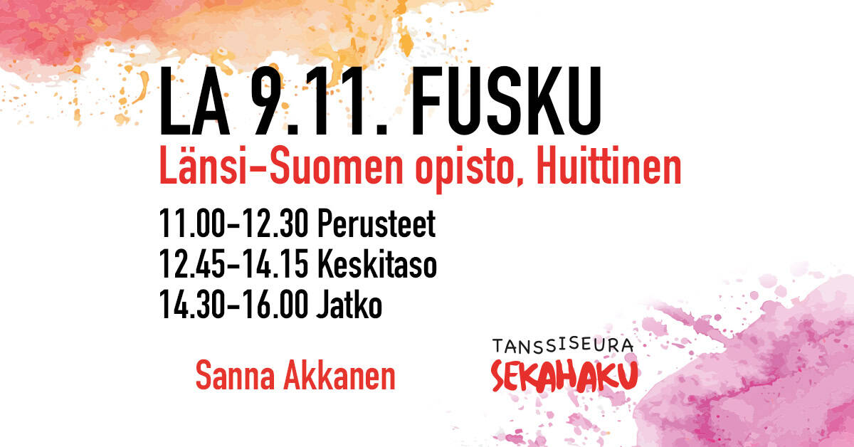 Fuskukurssit Huittinen