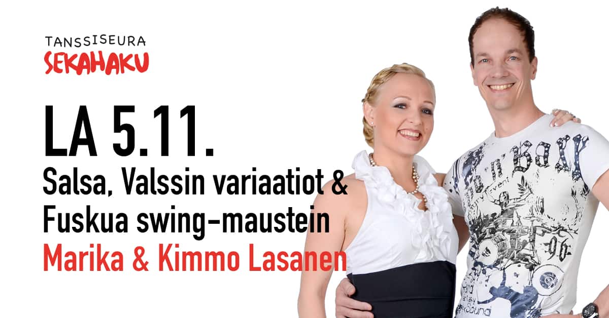 5.11. Marika & Kimmo Lasanen Pyrkivän Urheilutalolla