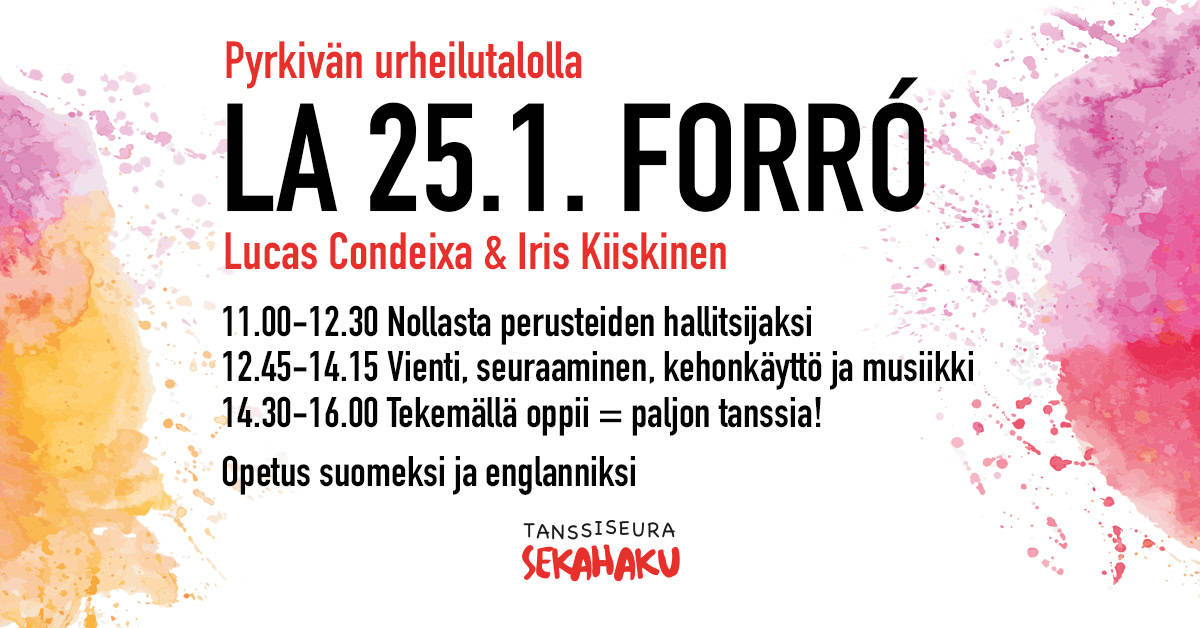 25.1.2025 Forró Pyrkivällä