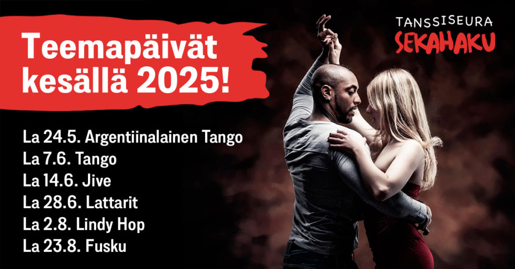 Mies ja nainen tanssivat tangoa