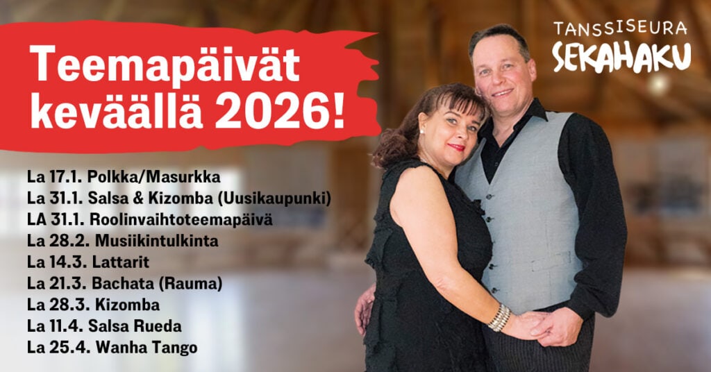 Sekahaun teemapäivät keväällä 2026
